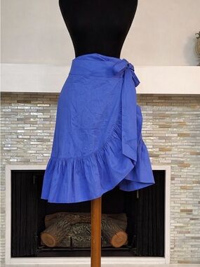 Emily McCarthy wrap mini ruffle women’s invite Joy skirt S